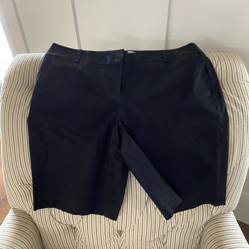 Brand new black long shorts